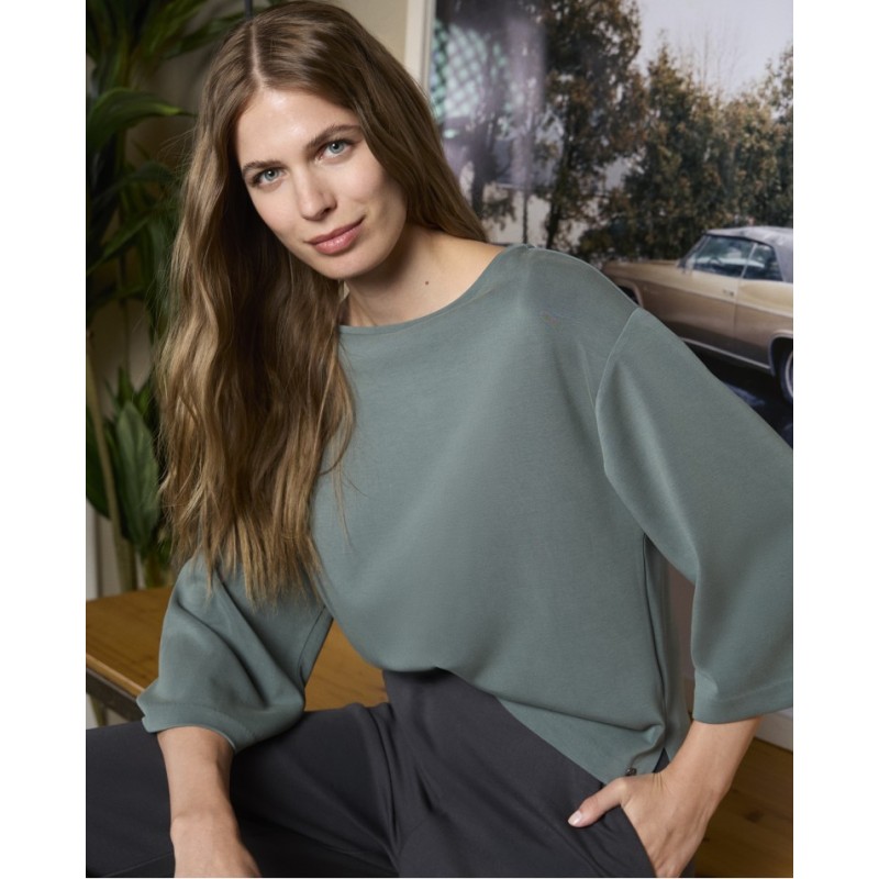 SUDADERA Sara eucalipto