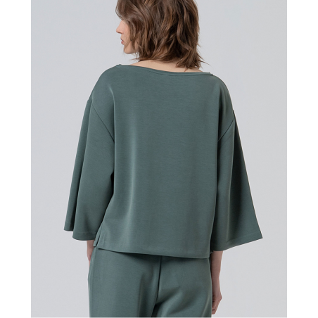 SUDADERA Sara eucalipto