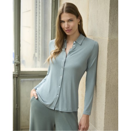 PANTALÓN Sara eucalipto