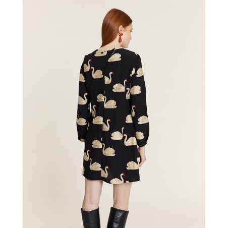 VESTIDO Cisnes corto