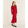VESTIDO Clara rojo