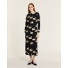 VESTIDO cisnes midi