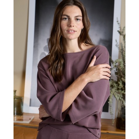 SUDADERA Sara arandano