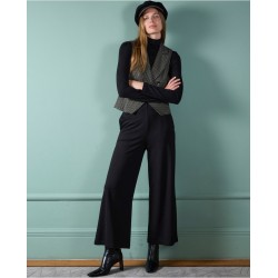 PANTALÓN cropp Malú negro