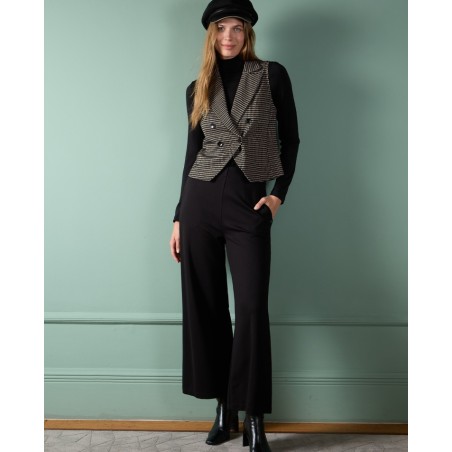 PANTALÓN cropp Malú negro