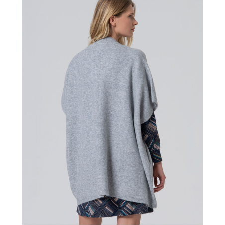 PONCHO Esther gris
