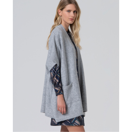 PONCHO Esther gris