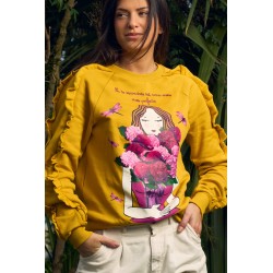 SUDADERA Hortensia