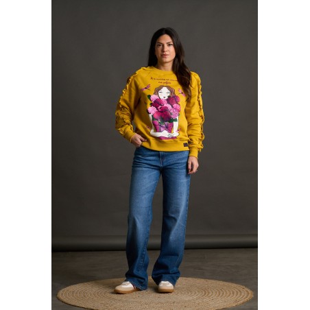 SUDADERA Hortensia