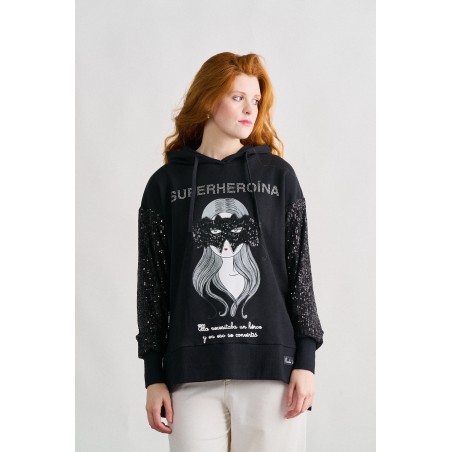 SUDADERA superheroína