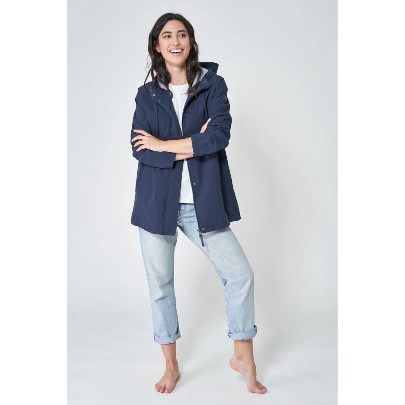 PARKA  impermeable Pam marino