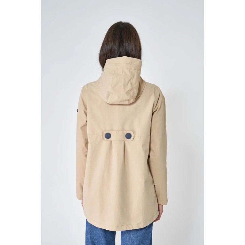 PARKA impermeable Pam camel