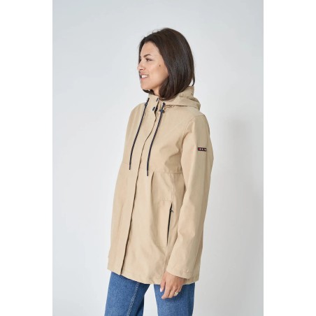 PARKA impermeable Pam camel