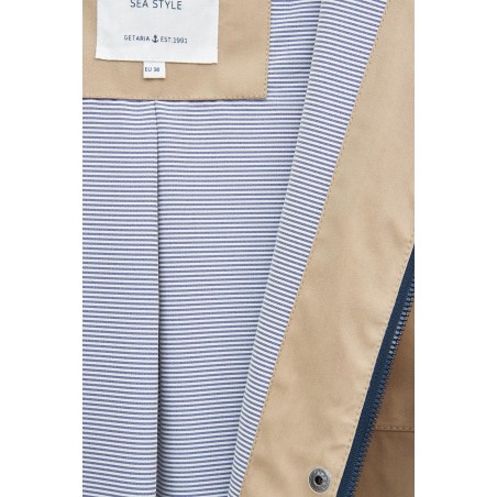 PARKA impermeable Pam camel