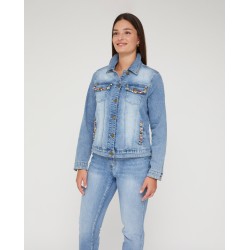 CAZADORA denim Rous+