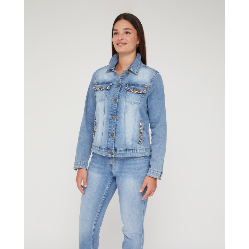 CAZADORA denim Rous+