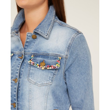 CAZADORA denim Rous+