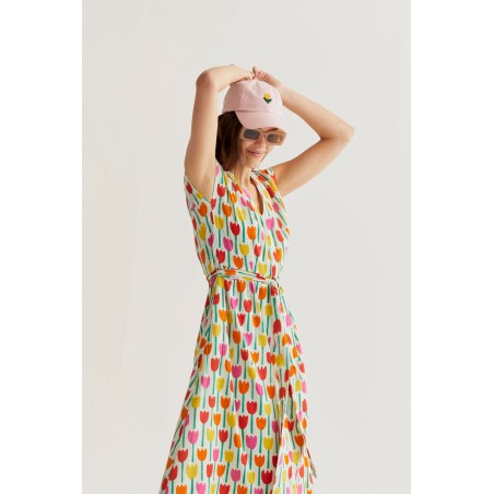 VESTIDO Tulipa midi