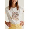 CAMISETA Tulipa gato