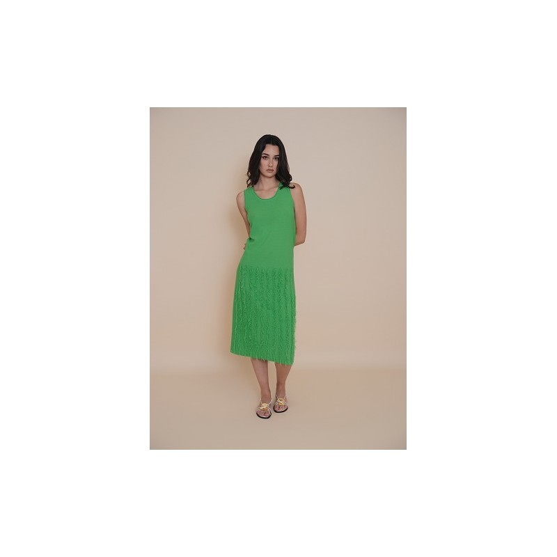 VESTIDO Mazza flecos