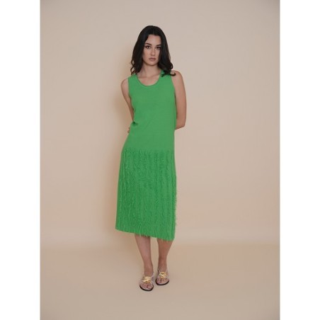 VESTIDO Mazza flecos