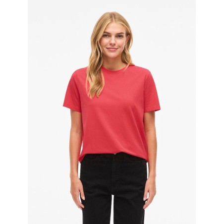 CAMISETA basic Vinora coral