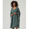 Kimono modal verde