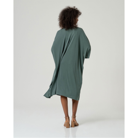 Kimono modal verde