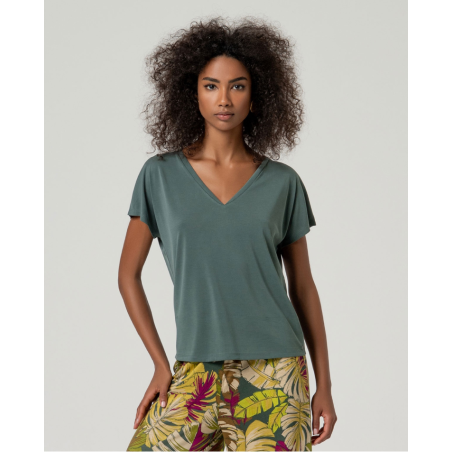 CAMISETA Modal verde