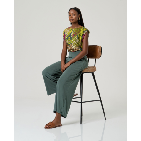 PANTALÓN Modal verde