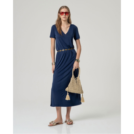 VESTIDO Modal marino