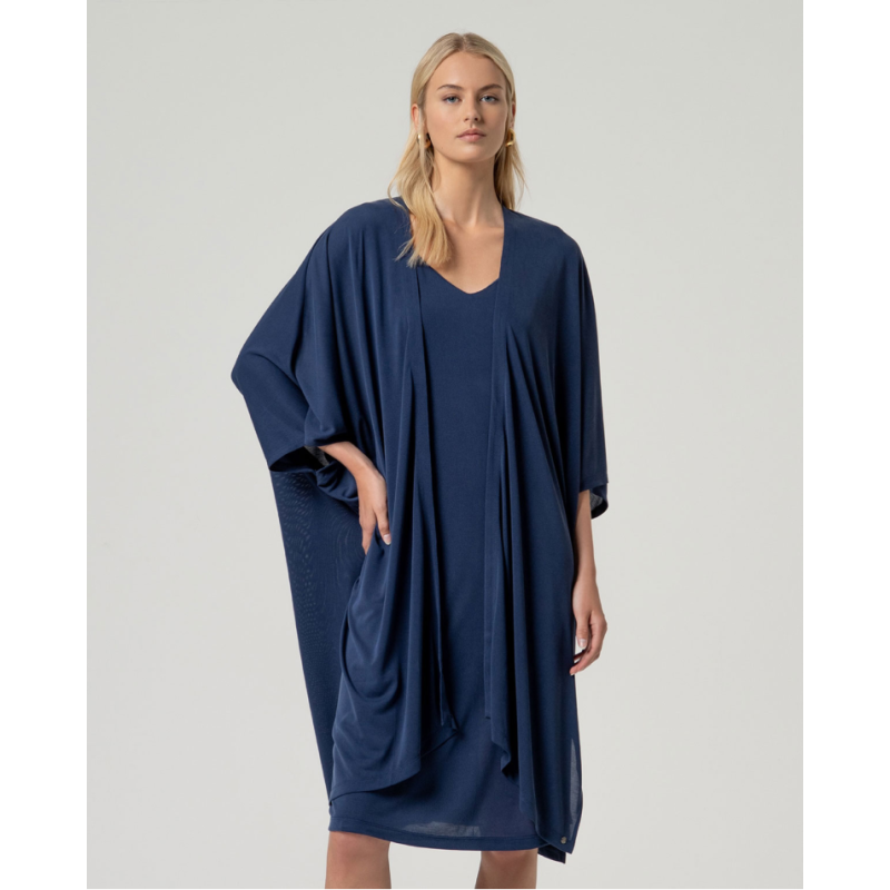 KIMONO Modal marino