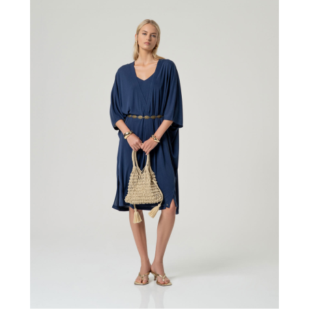KIMONO Modal marino
