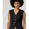 CHALECO Lyocel negro