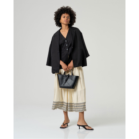 CHALECO Lyocel negro