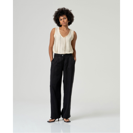 PANTALÓN Lyocel negro