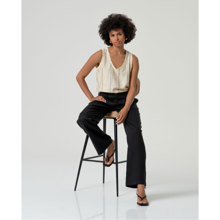 PANTALÓN Lyocel negro