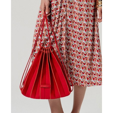 BOLSO-MOCHILA ply rojo