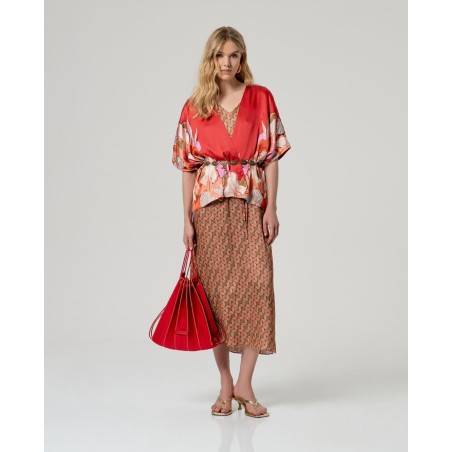 BOLSO-MOCHILA ply rojo