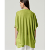 PONCHO Lurex verde