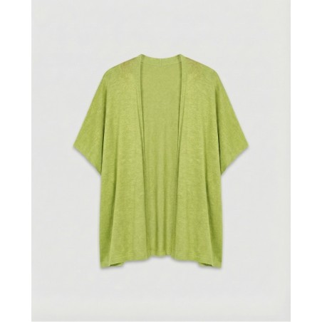PONCHO Lurex verde