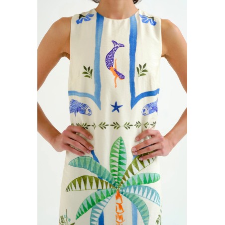 VESTIDO midi Palma