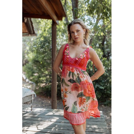 VESTIDO Bárbara corto