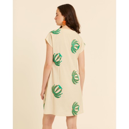 VESTIDO Palmeras corto