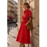 VESTIDO Graciela rojo