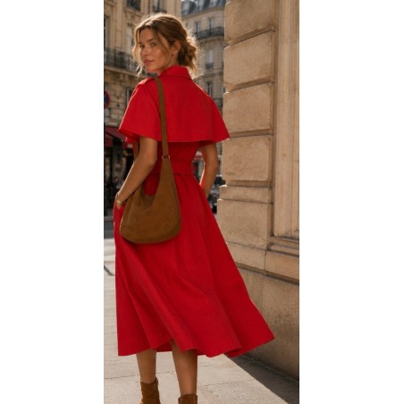 VESTIDO Graciela rojo