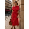 VESTIDO Graciela rojo
