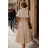 VESTIDO Graciela beig