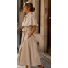 VESTIDO Graciela beig