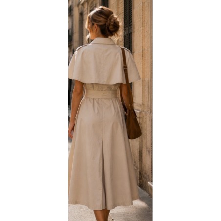 VESTIDO Graciela beig